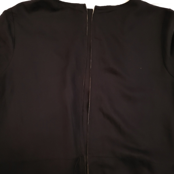 A Piece Apart Size 4 Solid Black Jumpsuit Wide Baggy Linen Blend Lagenlook - Picture 8 of 13